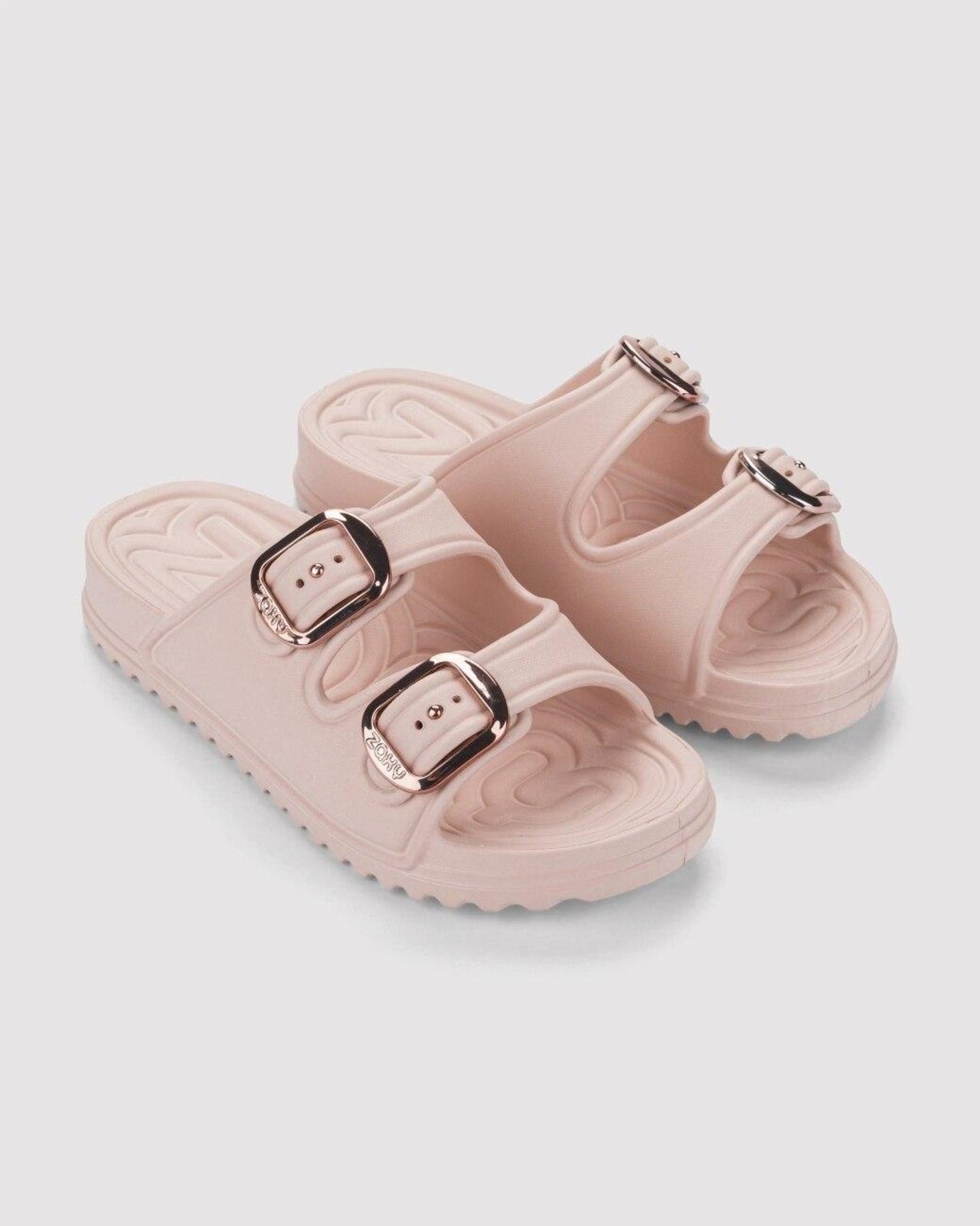 Chinelo Slide Feminino Zaxy Partner Air Nude
