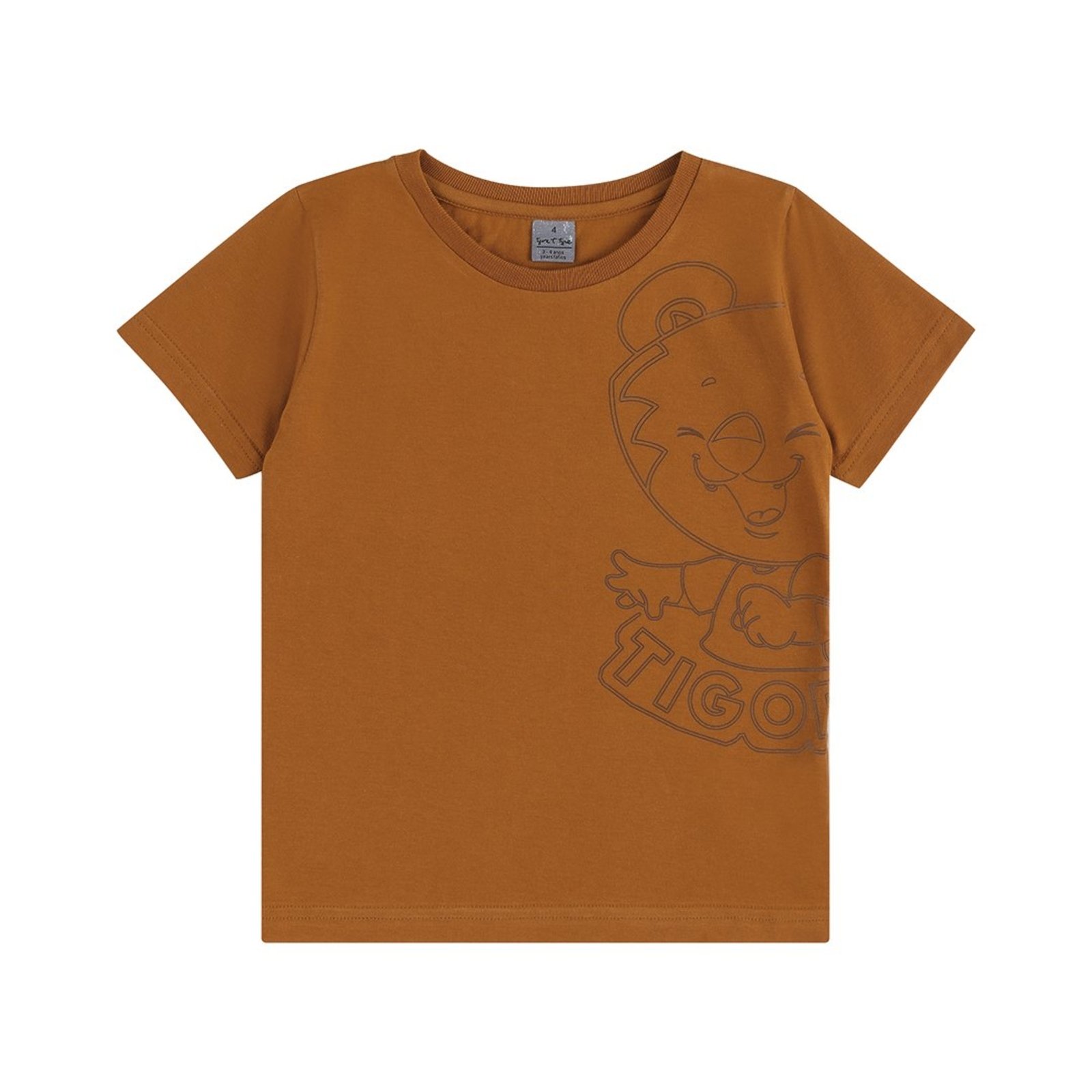 Infantil - Camiseta Manga Curta Menino Tigor T. Tigre