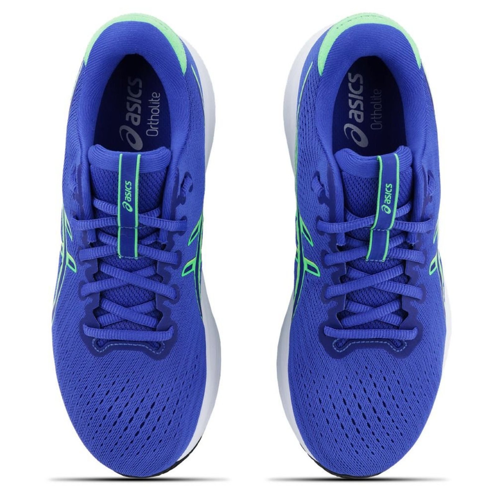 Vista 3 Tênis ASICS GEL-Excite 11 - Masculino Verde azul ASICS azul