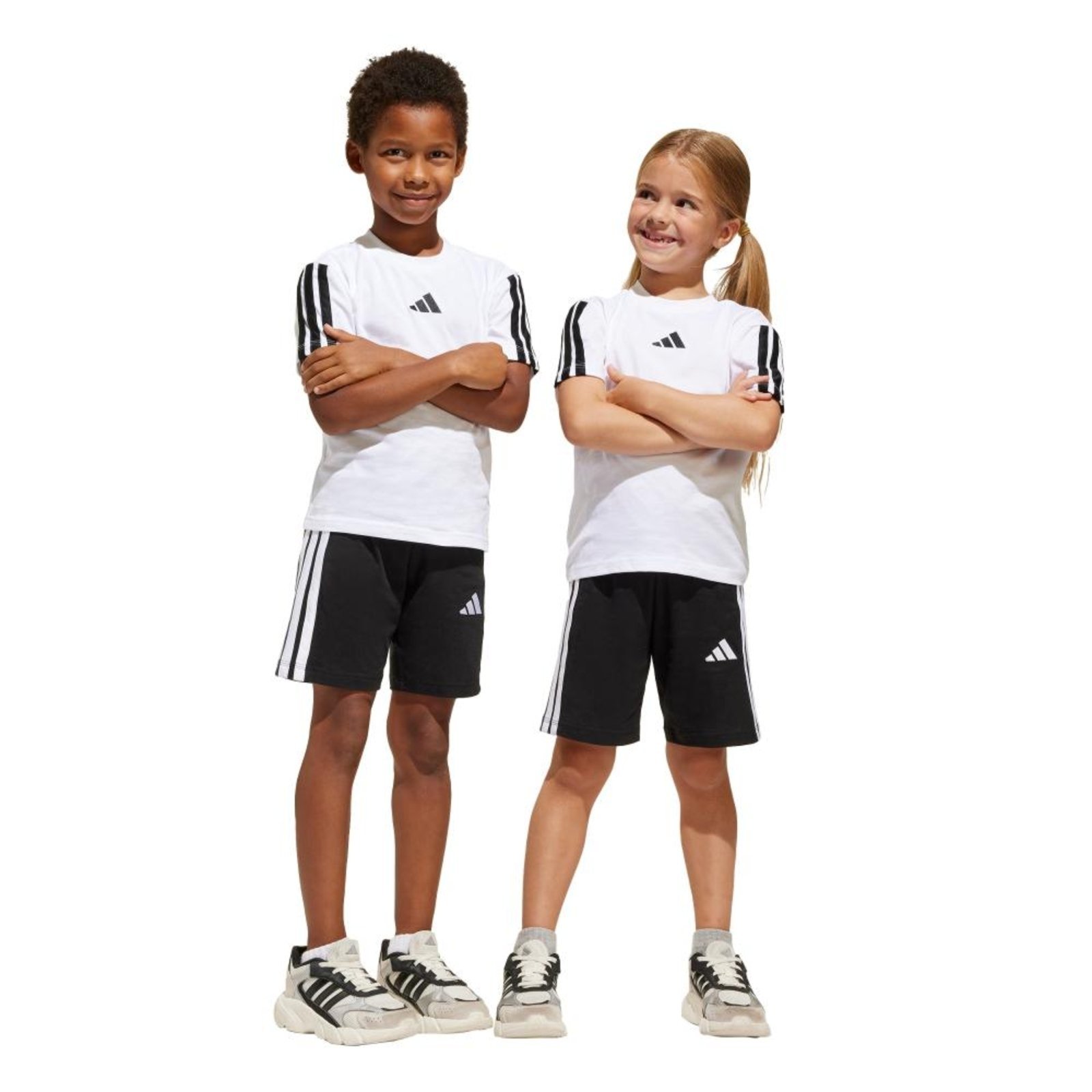 Infantil - Conjunto Camiseta Essentials adidas Sportswear Branco