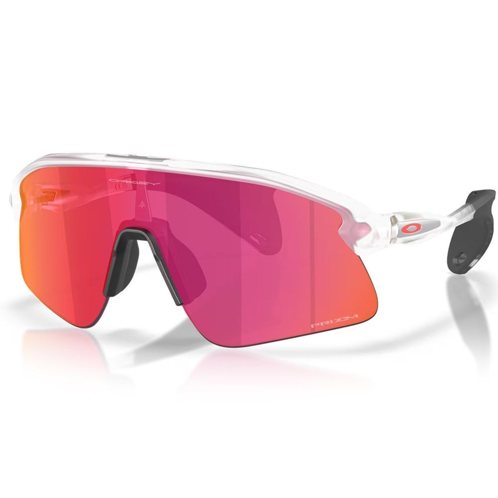 Vista 2 Óculos de Sol Oakley Stunt Devil Matte Clear Prizm Field vermelho clear Oakley vermelho clear