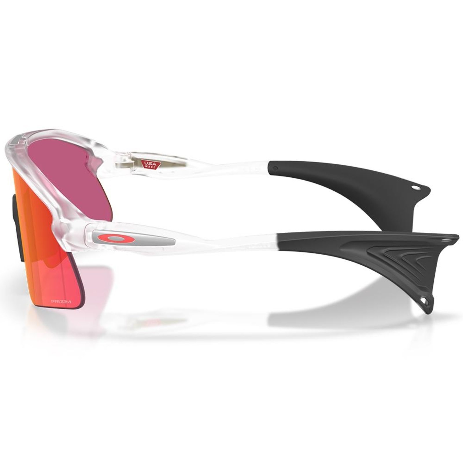 Vista 3 Óculos de Sol Oakley Stunt Devil Matte Clear Prizm Field vermelho clear Oakley vermelho clear