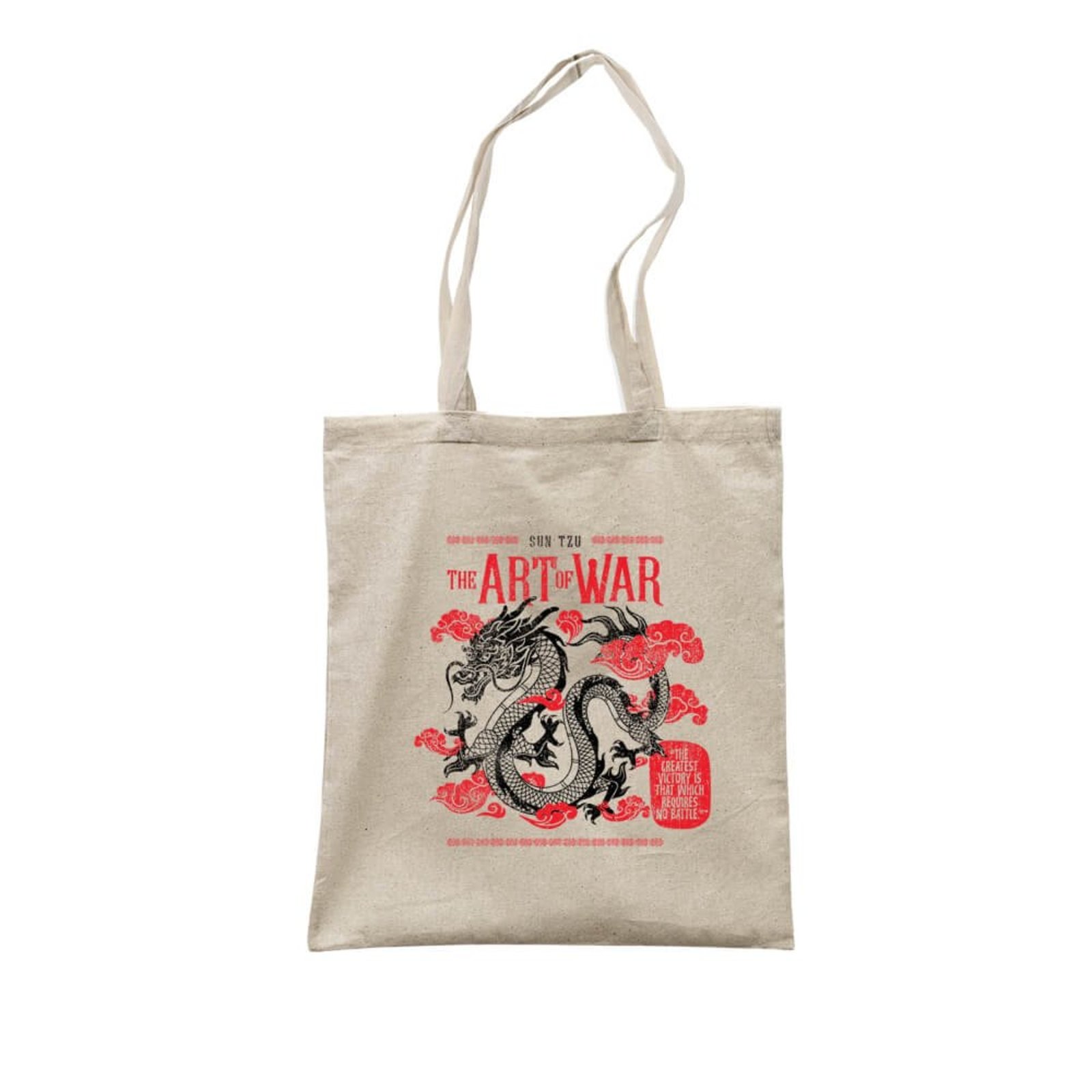 Ecobag A Arte Da Guerra - Bege - Casual - Studio Geek
