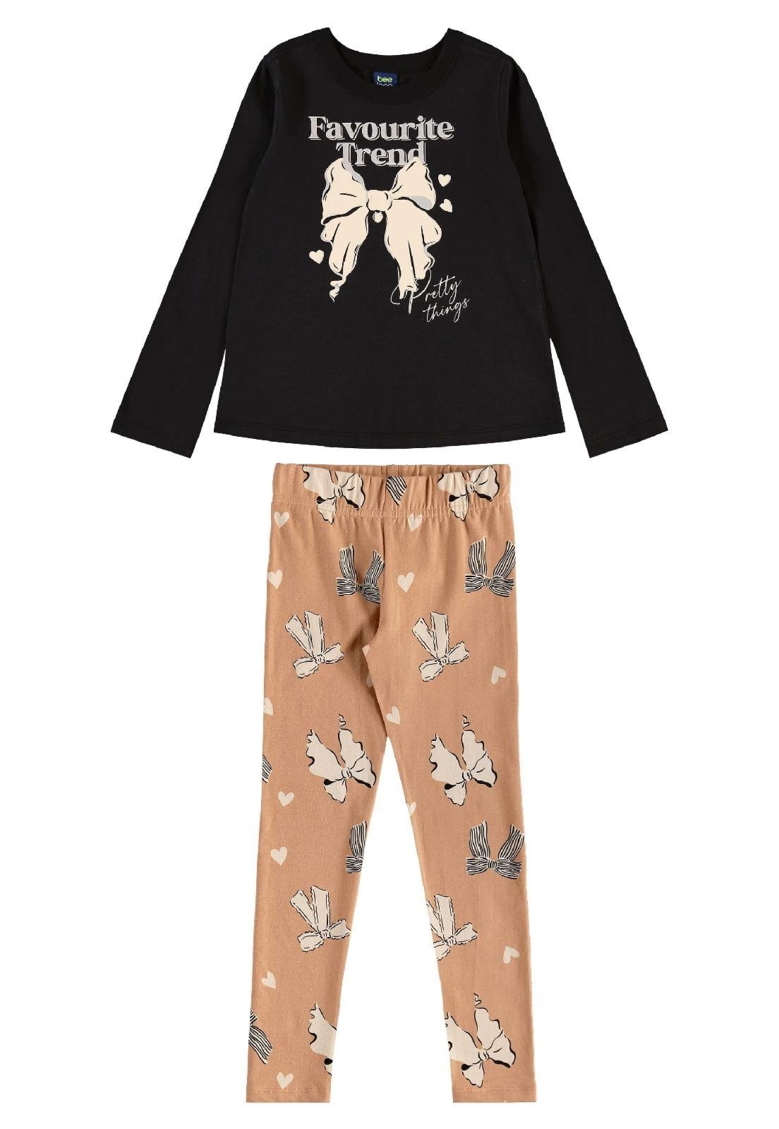 Infantil - Conjunto Favourite Trend Bee Loop Branco
