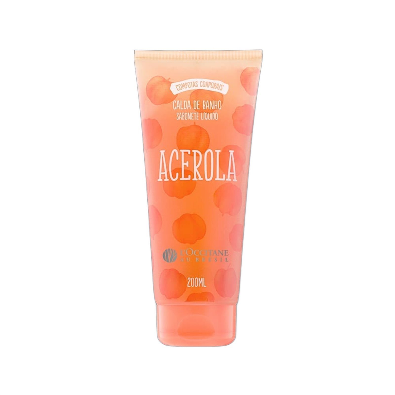 Calda de Banho Sabonete Líquido Acerola L’Occitane Au Brésil 200ml
