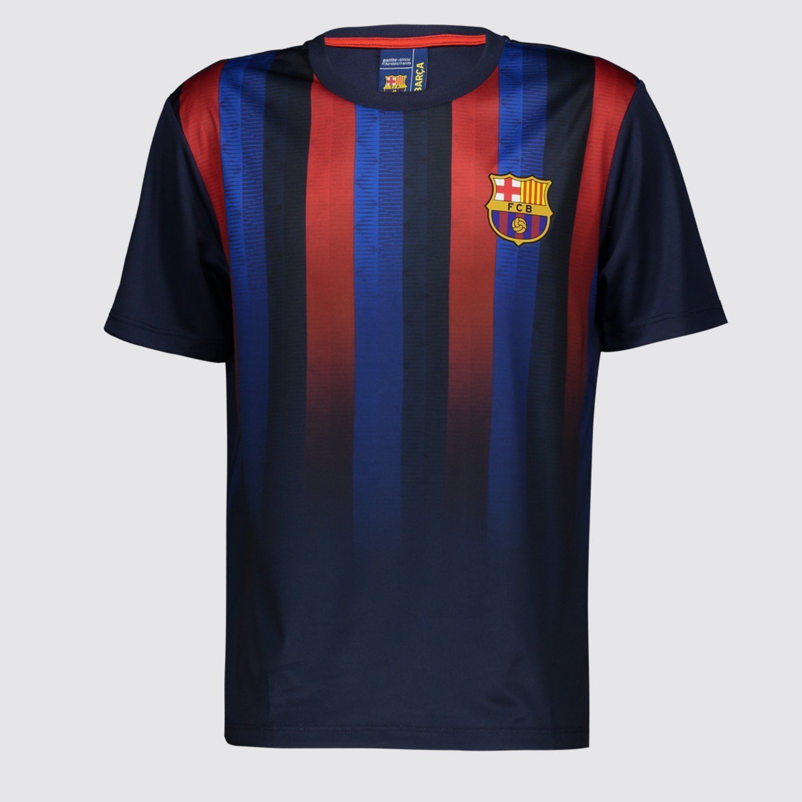 Camisa Barcelona Stamina Azul Marinho