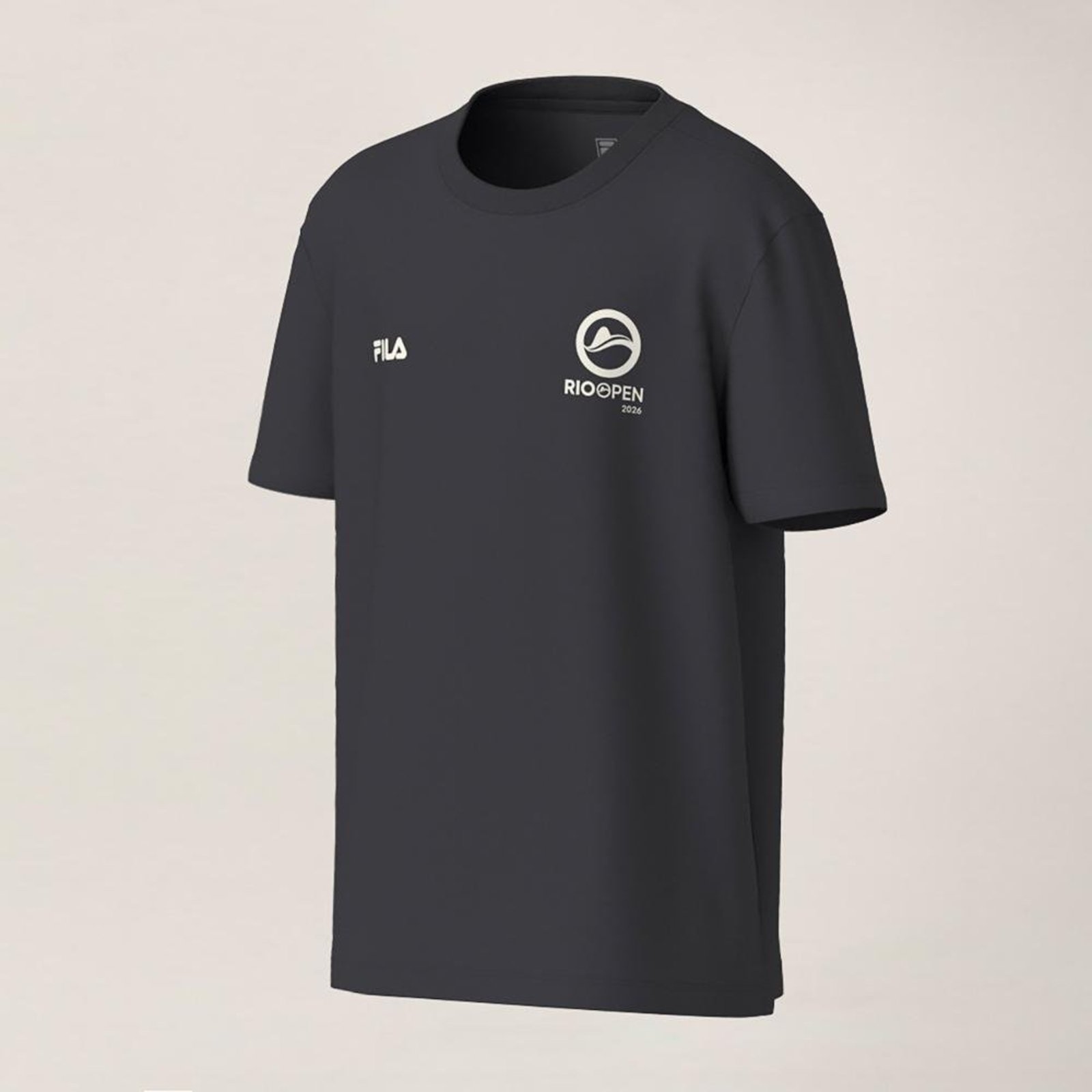 Camiseta Fila Premium Rio Open 26 Juvenil Incolor