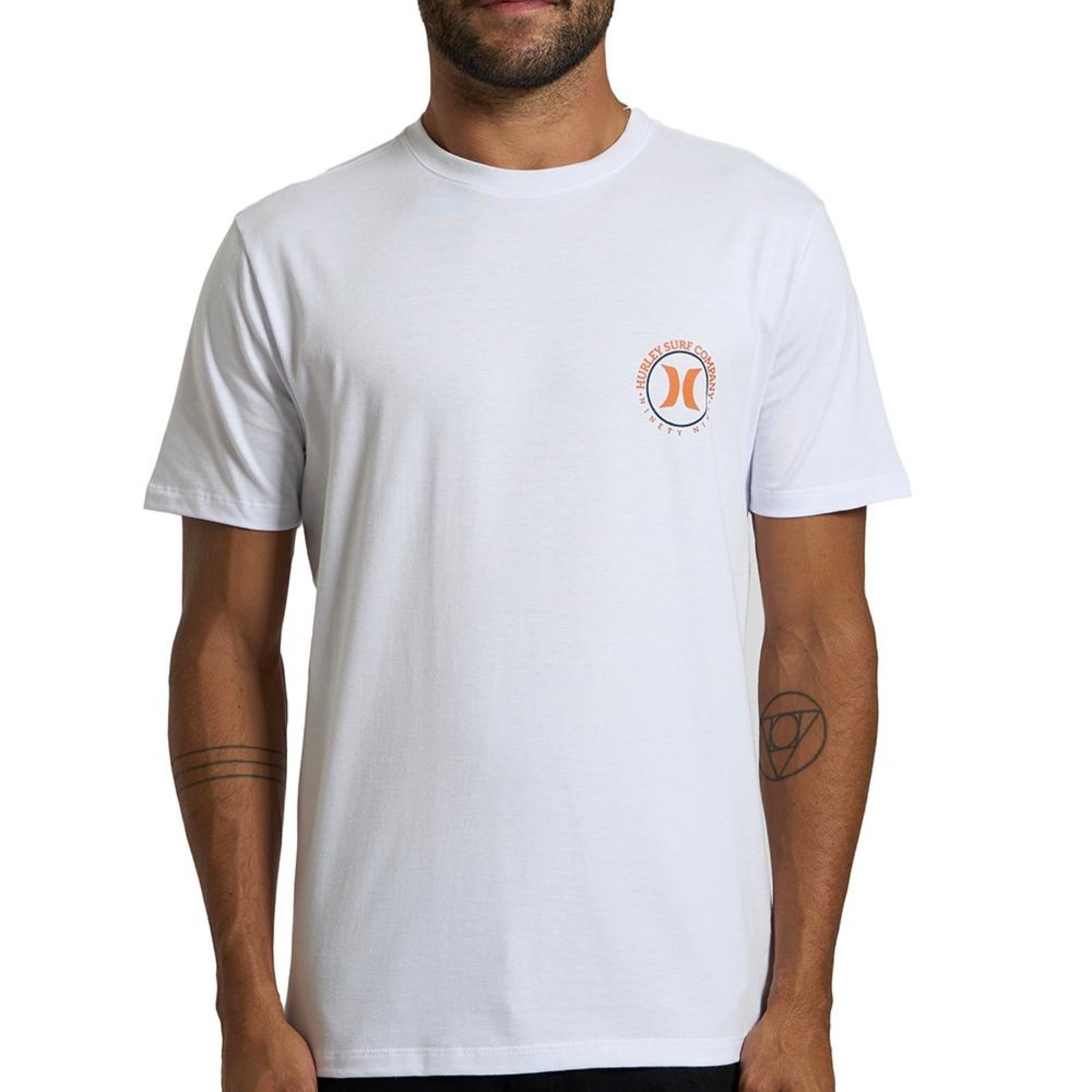 Camiseta Hurley Marlin SM26 Masculina Branco