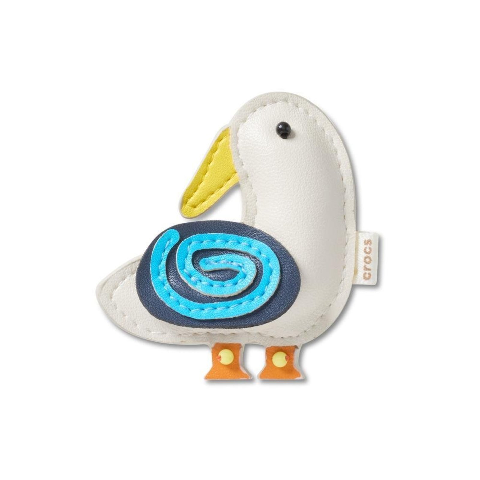 Infantil - Jibbitz™ Passáro Sintético Único Branco