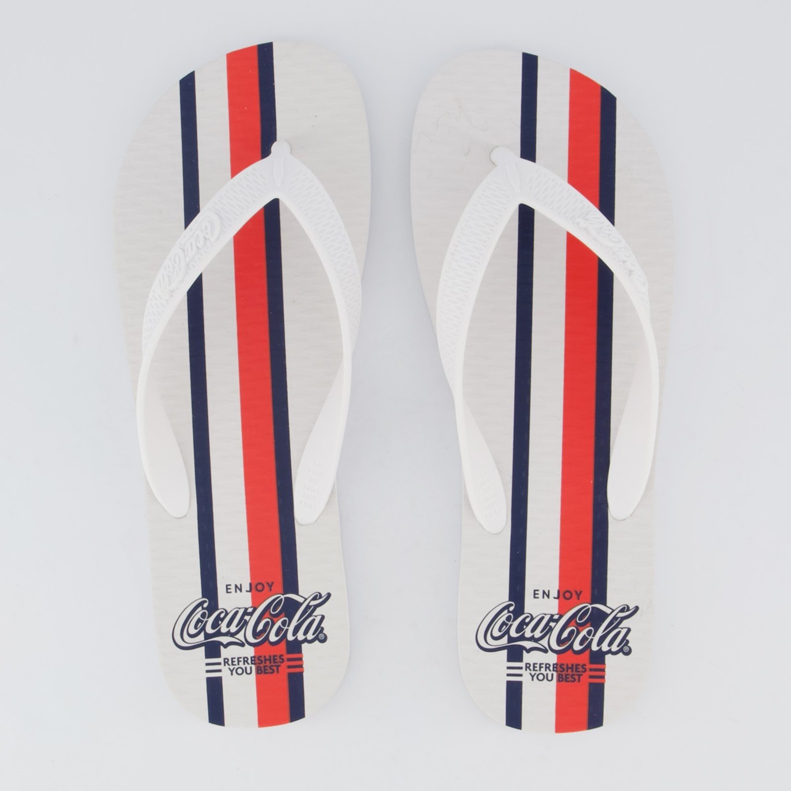 Chinelo Coca Cola Smith Branco