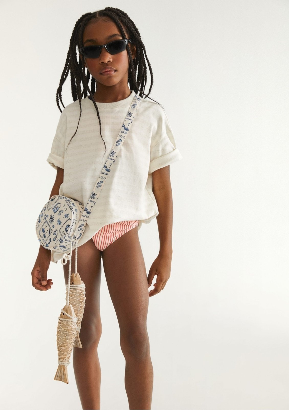 Infantil – Bolsa Tiracolo Menina Estampada Hering