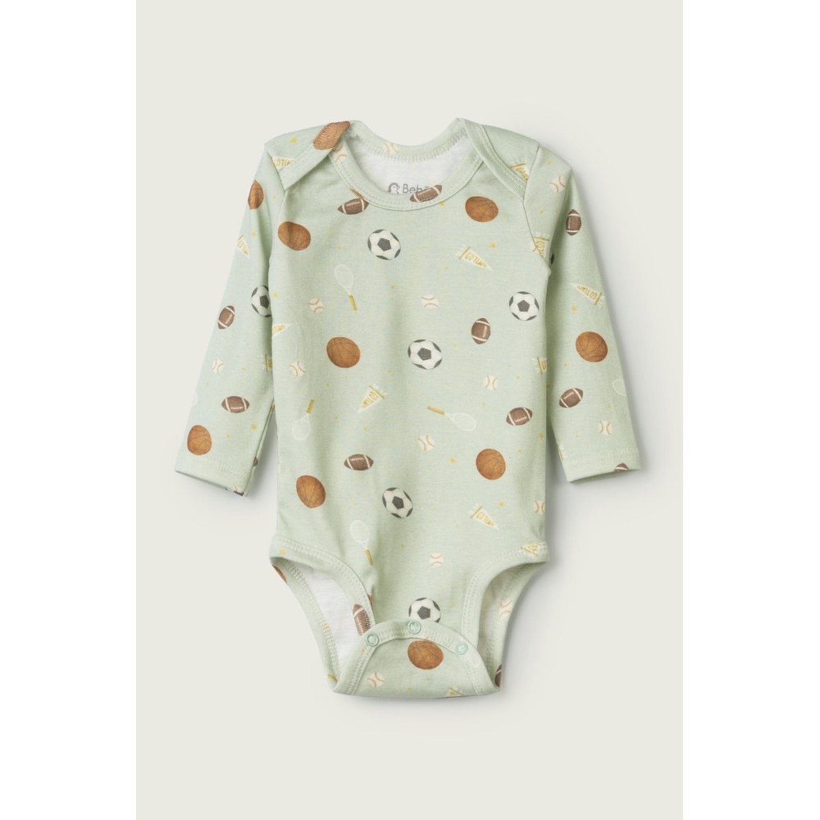 Infantil - Body Longo do Papai Verde Esportes