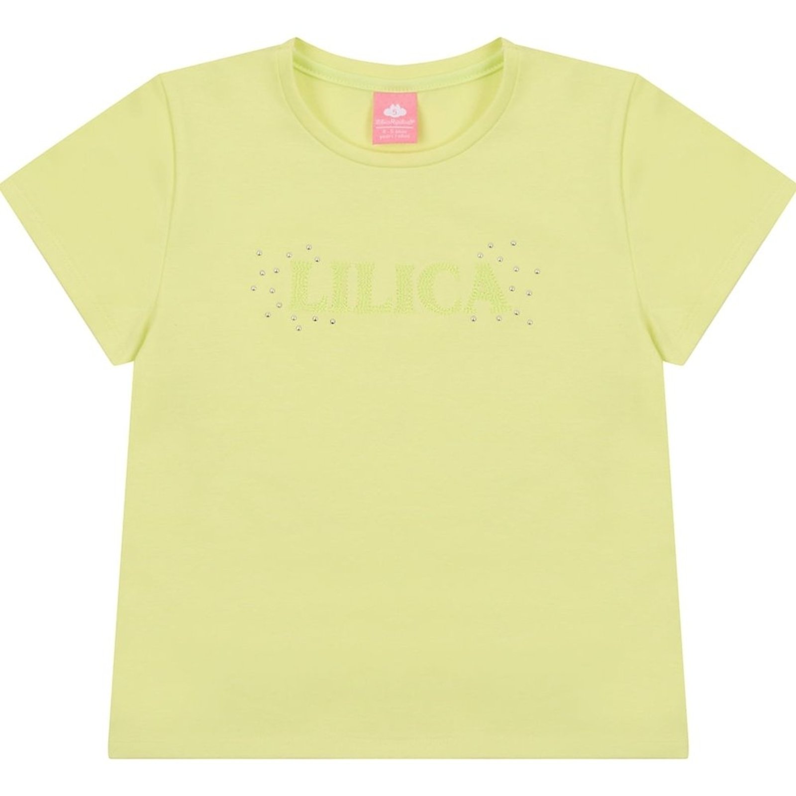 Infantil - Blusa Manga Curta Feminina Lilica Ripilica