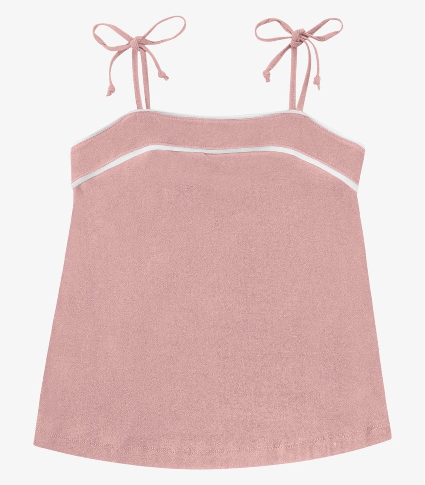 Blusa Feminina De Alça Em Viscose Lisa Endless Rosa
