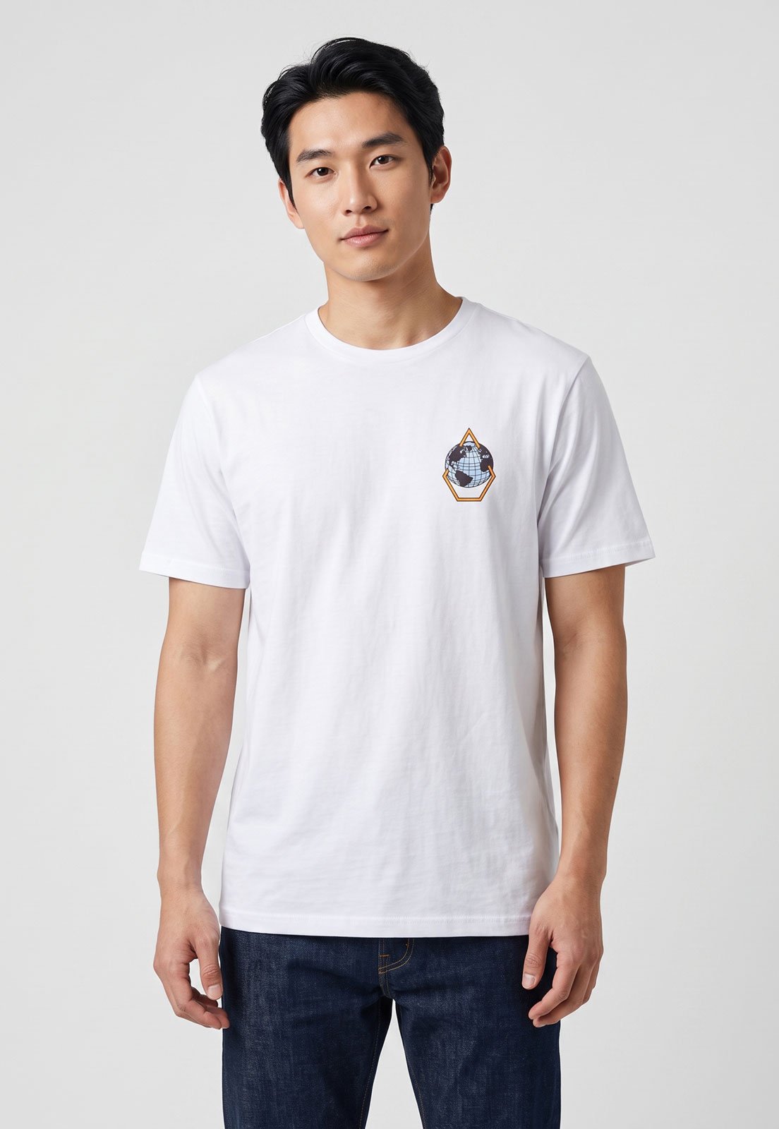 Camiseta Masculina Volcom Earth Tripper Branco