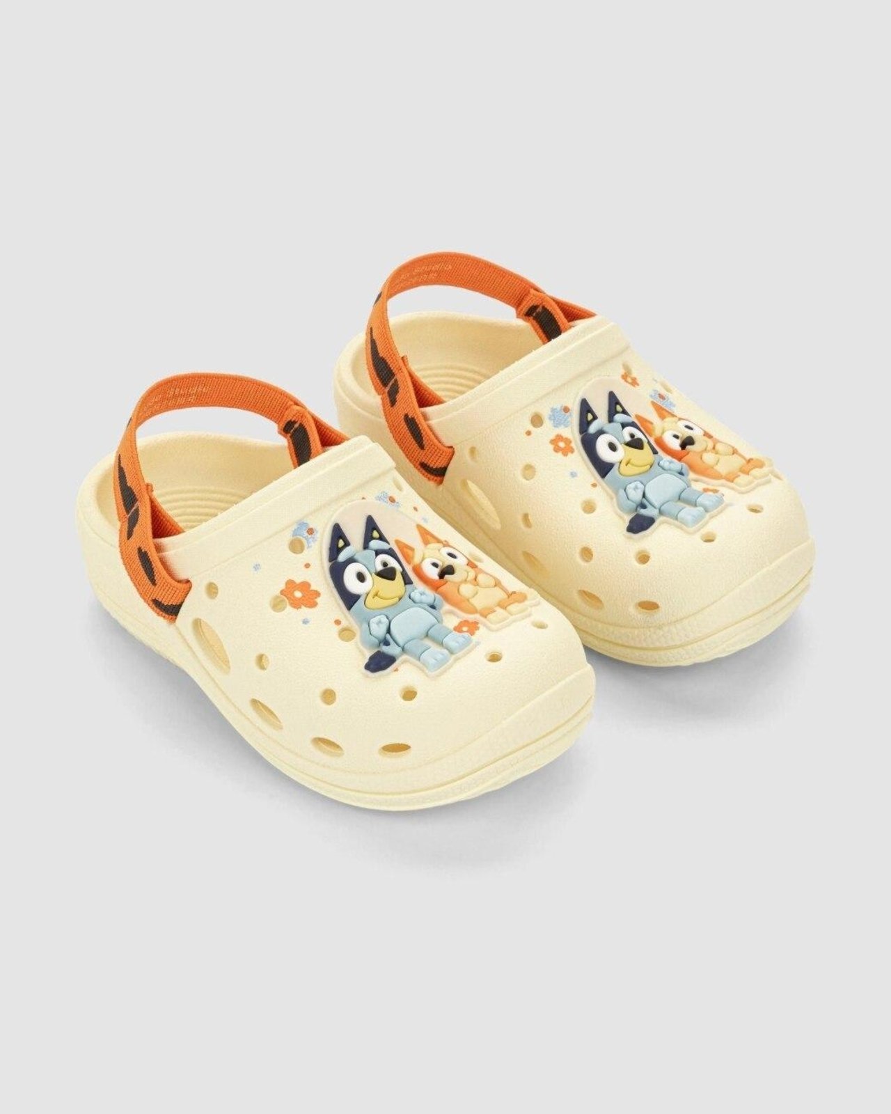 Infantil - Babuche Grendene Bluey Moments Bege