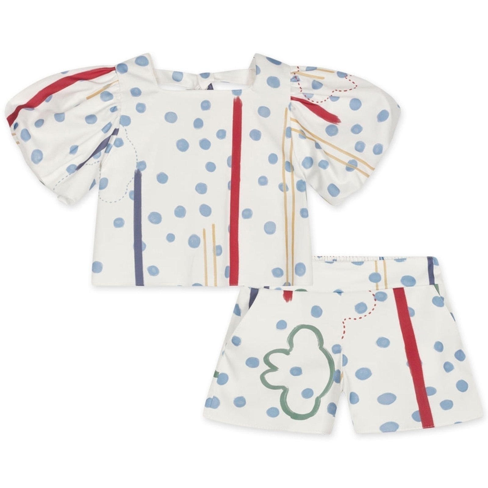 Infantil – Conjunto Curto Alfaiataria Feminino Lilica Ripilica