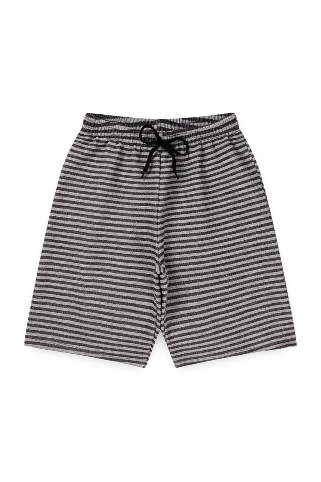 Infantil - Bermuda Moletinho Masculina Listrada
