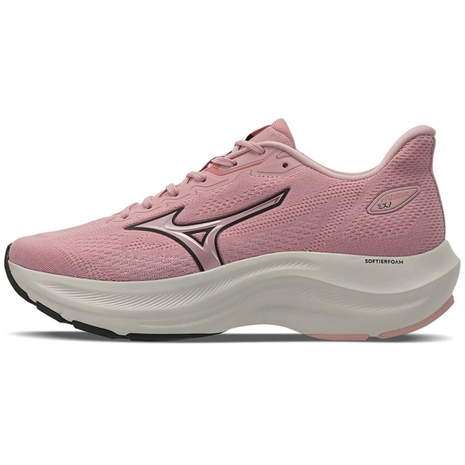 Vista 2 Tênis de Corrida Feminino Mizuno Enigma 2 rosa Mizuno rosa