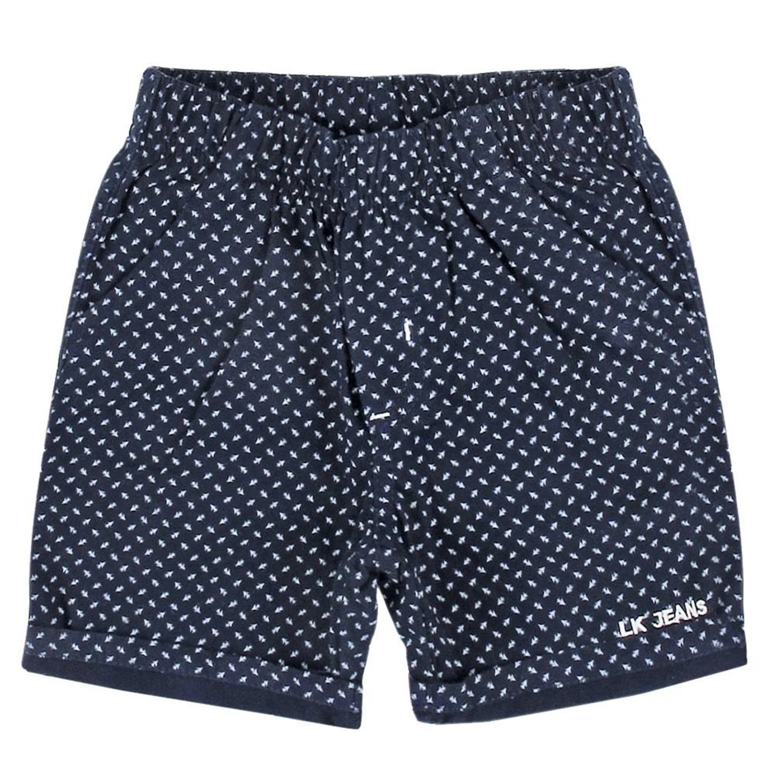 Infantil - Shorts Look Jeans Gravataria Marinho