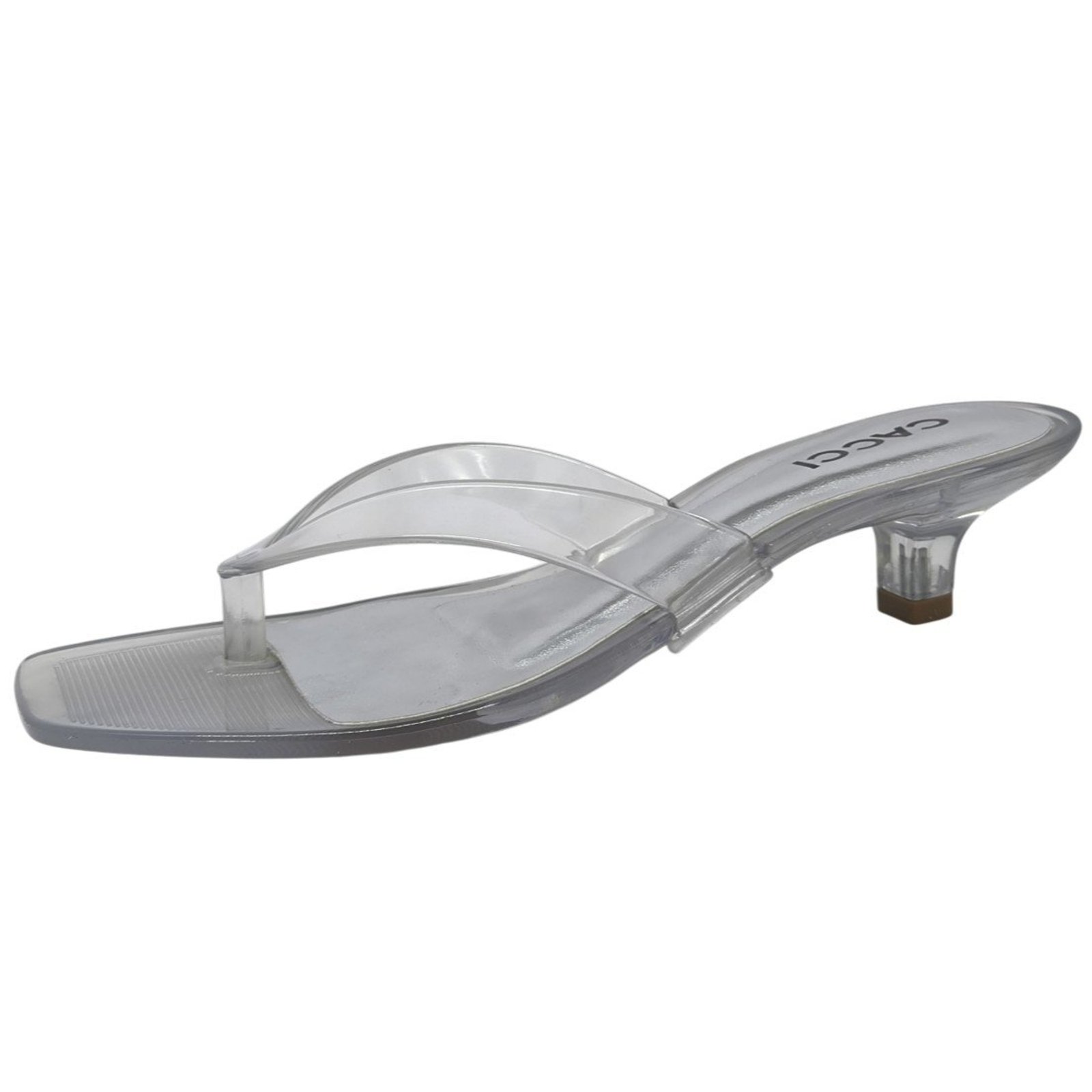 Tamanco Feminino Jelly Leve Tendencia Salto Baixo Cacci