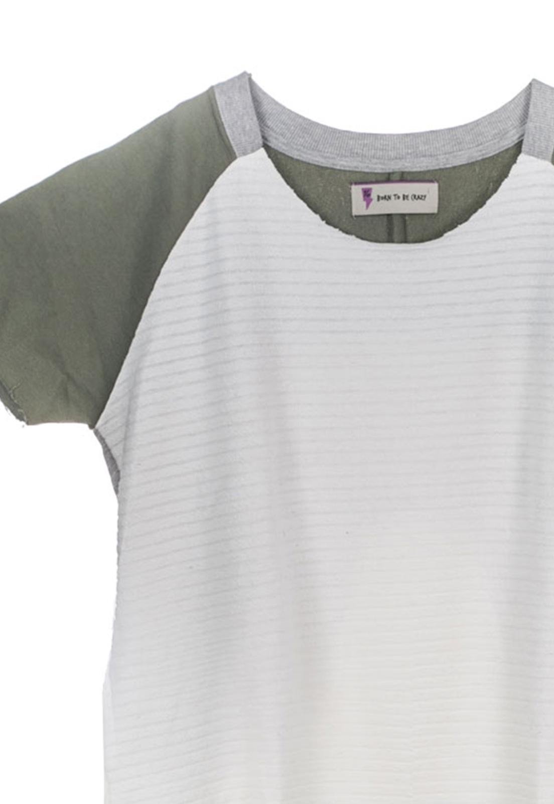 Vista 3 Infantil - Vestido MC Crazy Off White Mini Us Off-white Have Fun off-white white
