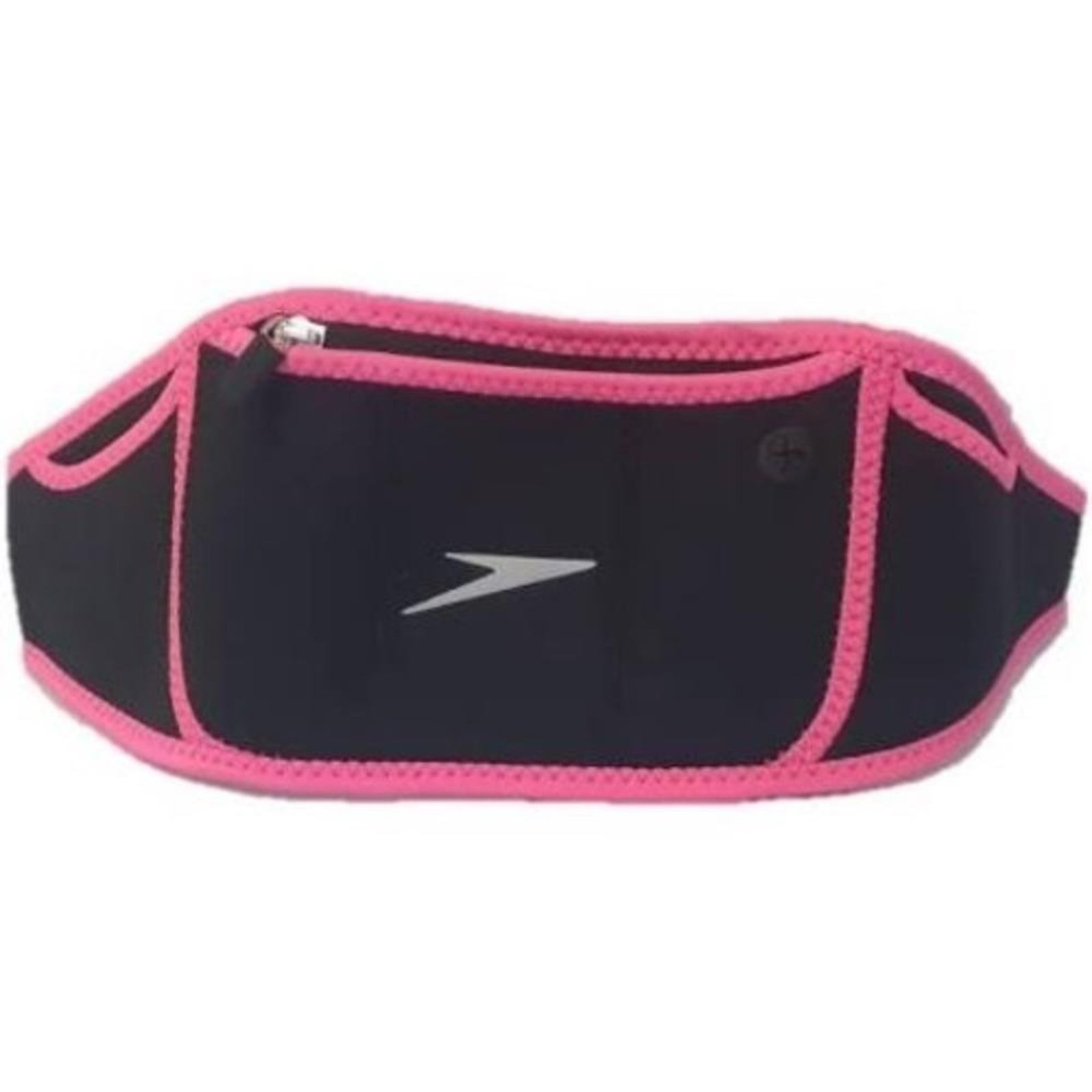 Pochete Speedo Feminina Slim Fit Esportiva 689030 Preto/Rosa