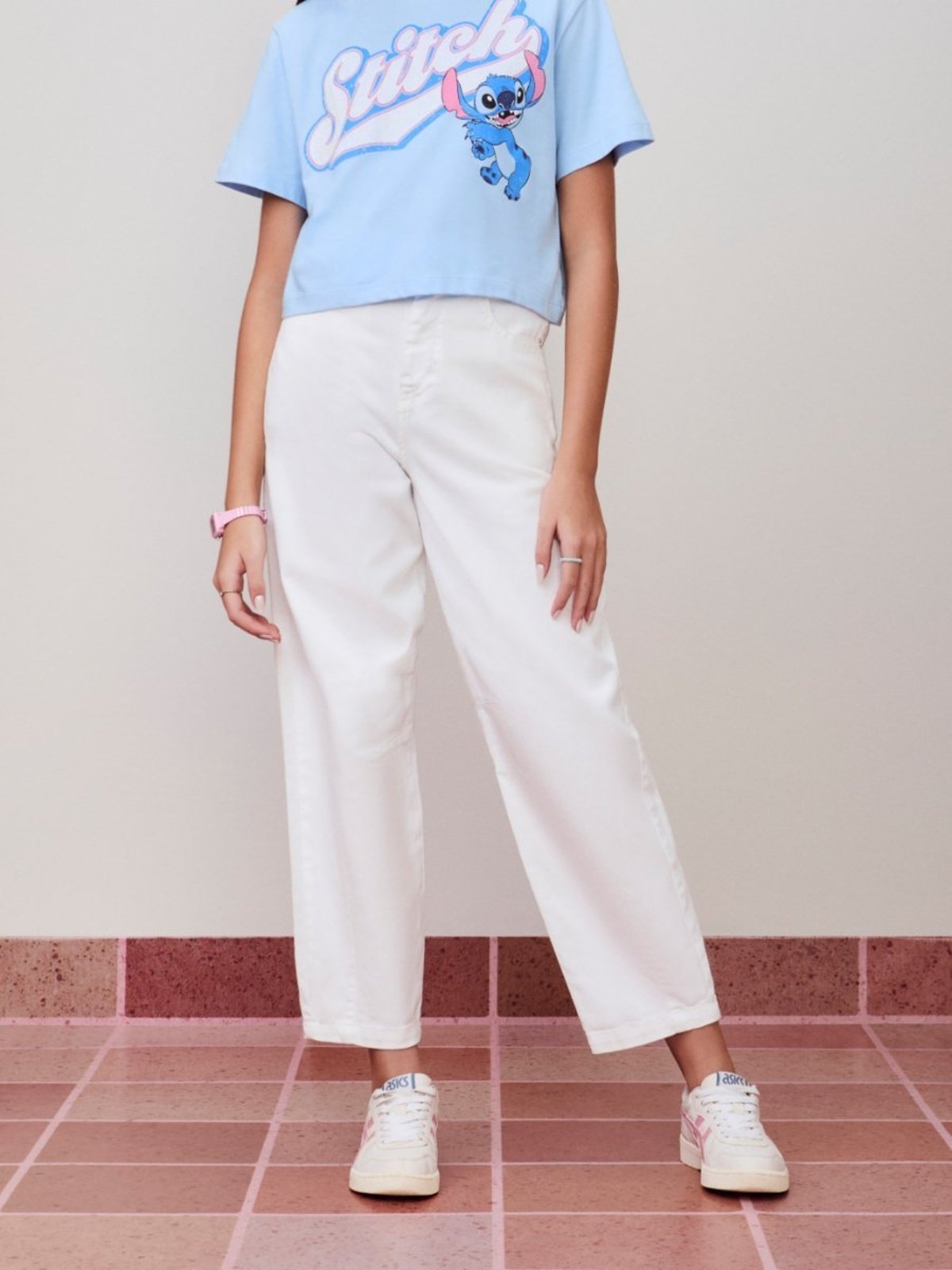 Infantil - Calça Baloon Sarja Off White