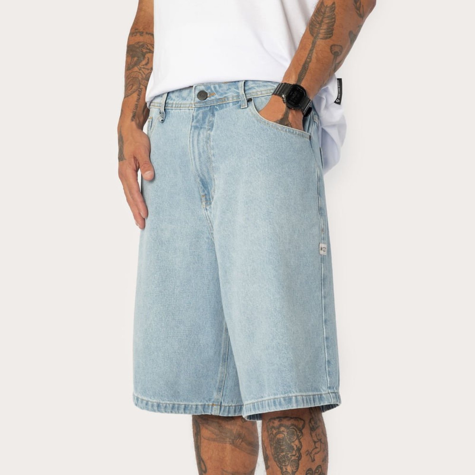 Vista 2 Jorts Baggy MCD azul MCD azul