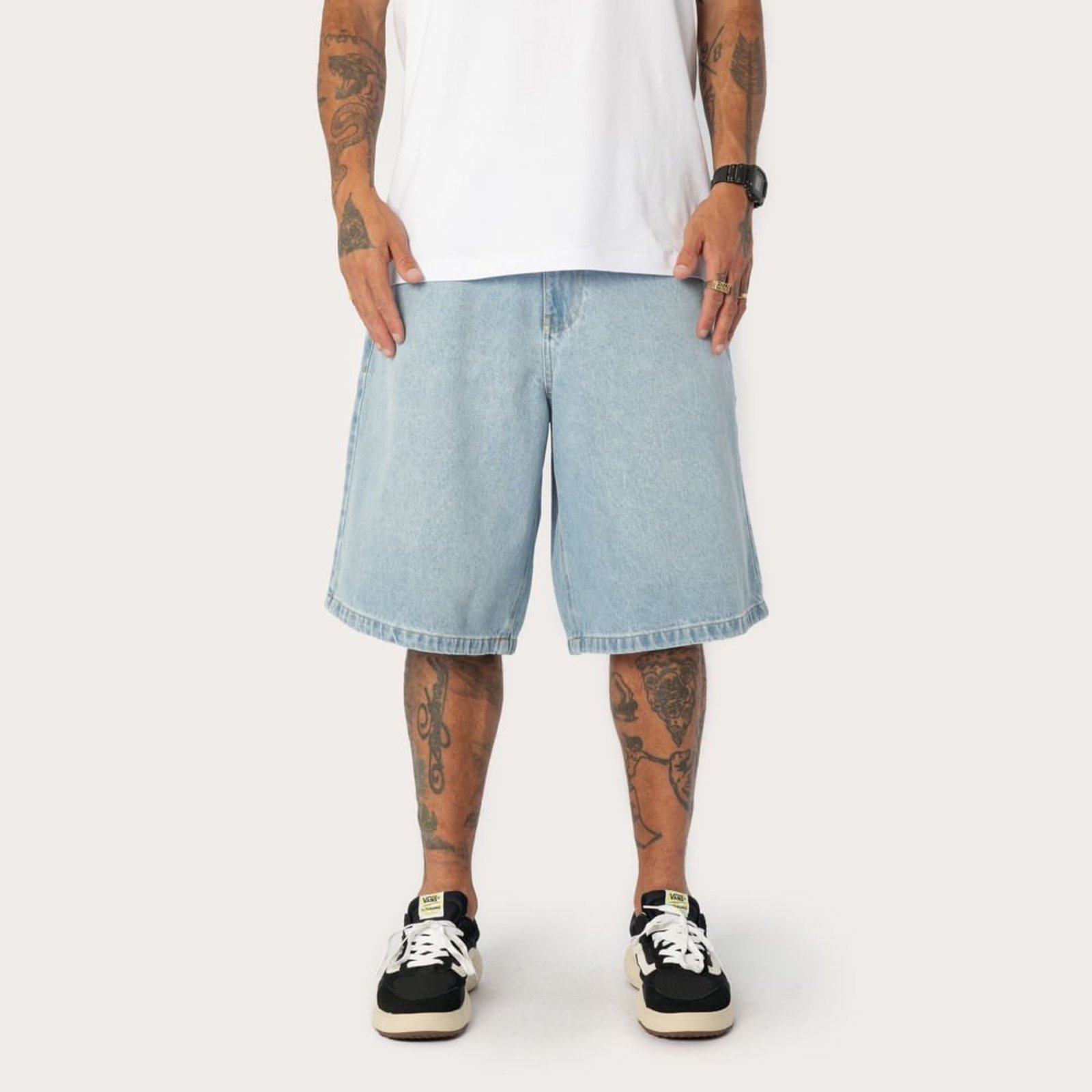 Vista 3 Jorts Baggy MCD azul MCD azul
