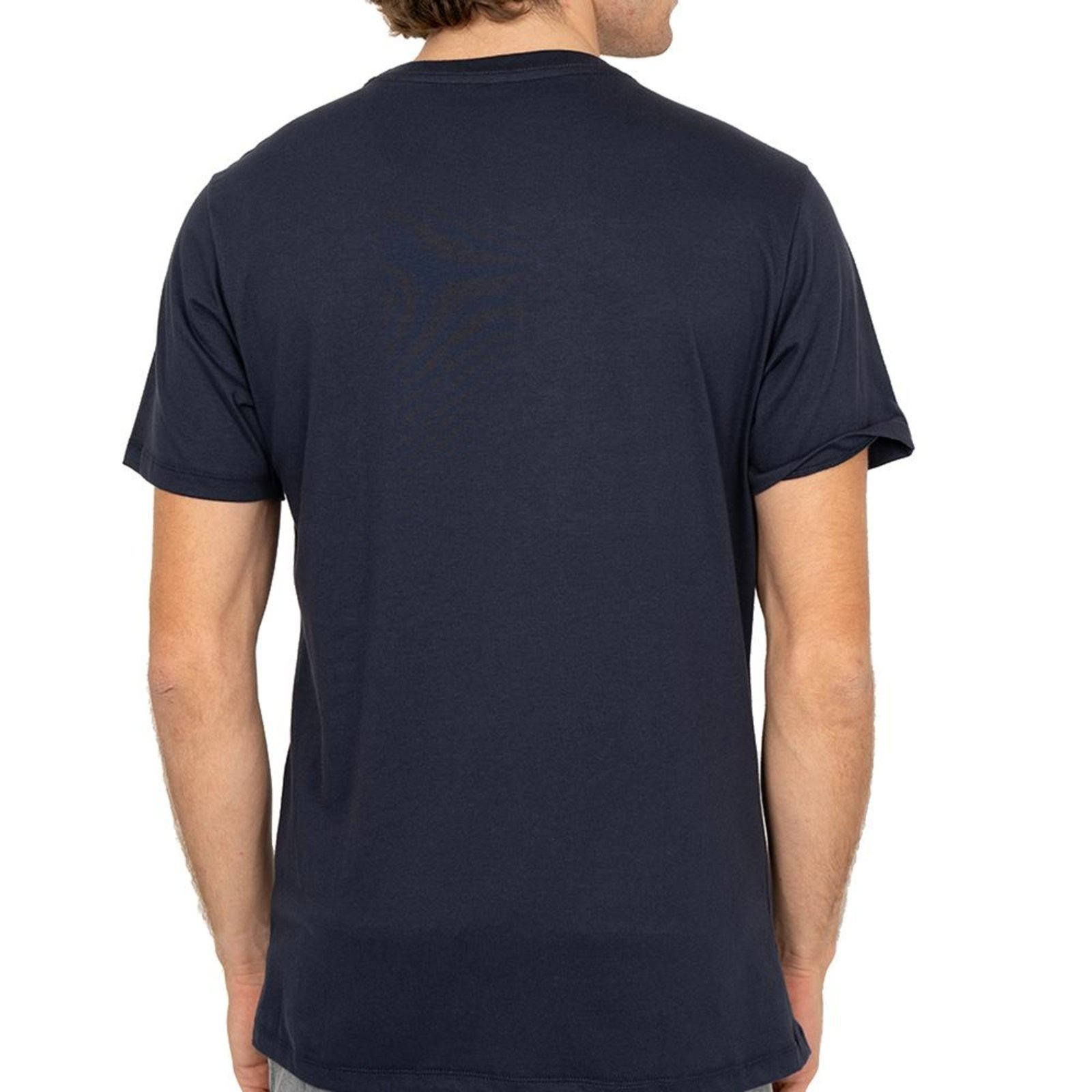 Camiseta Quiksilver Comp Check SM26 Masculina Marinho