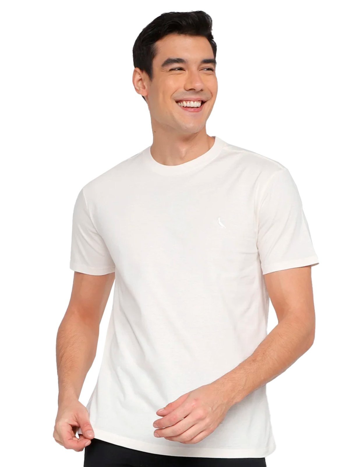 Camiseta Reserva Masculina Basic Woodpecker Off-White