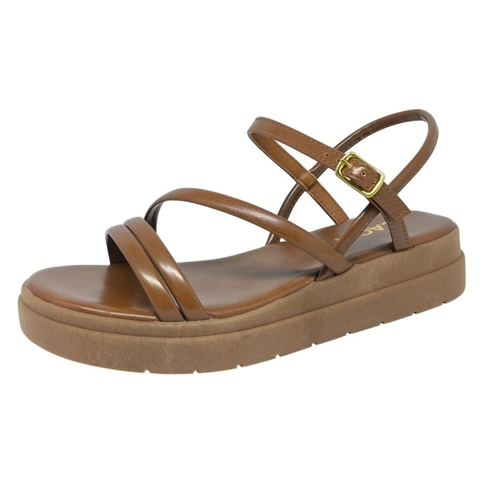 Papete Feminina Moda Flat Plataforma Leve Confortavel Cacci
