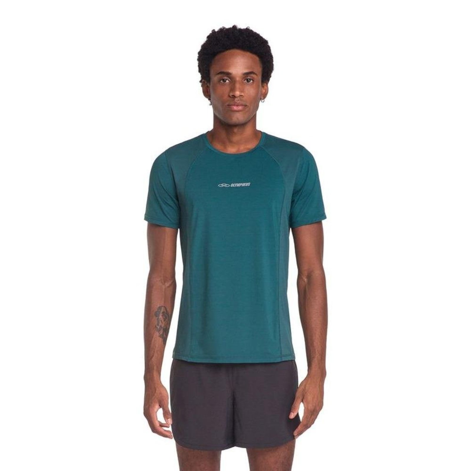 Camiseta Masculino Dry Fit Olympikus Ultra OIMSR23605 Verde G