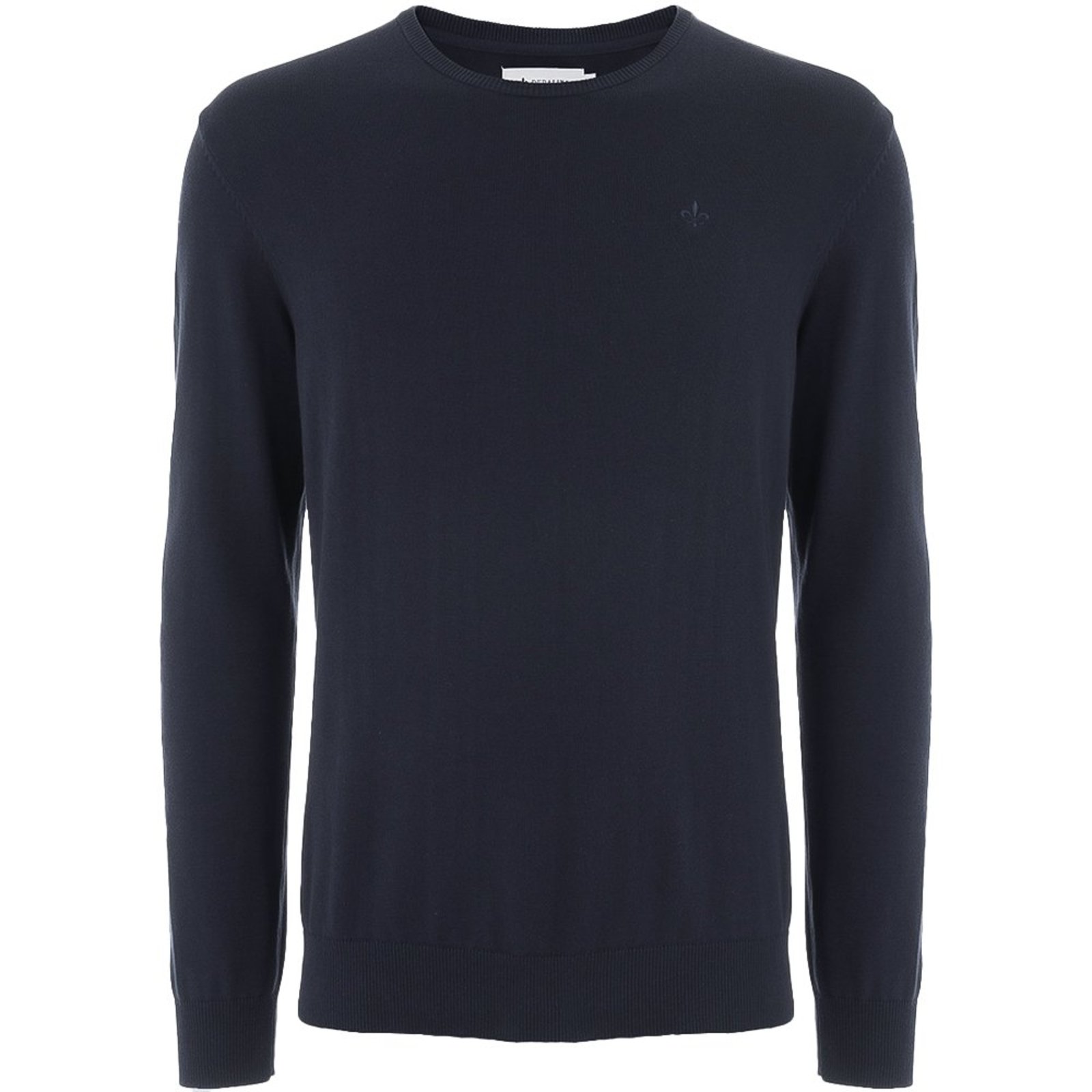 Suéter Tricot Dudalina Basic In26 Marinho Masculino