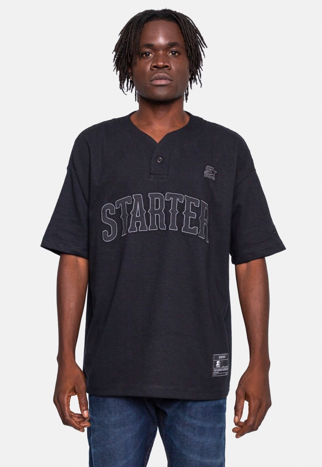 Camiseta Starter Oversize Especial Preta