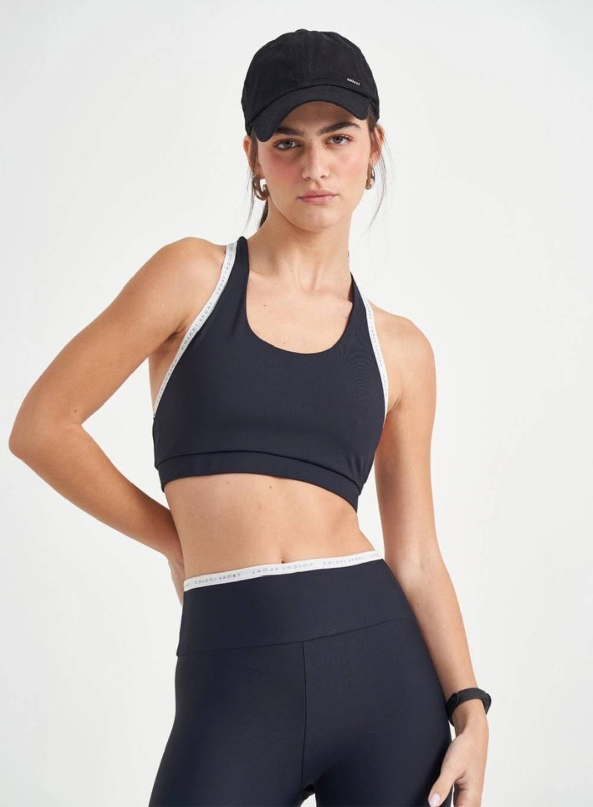 Top Colcci Sport Speed Feminino Preto Pace