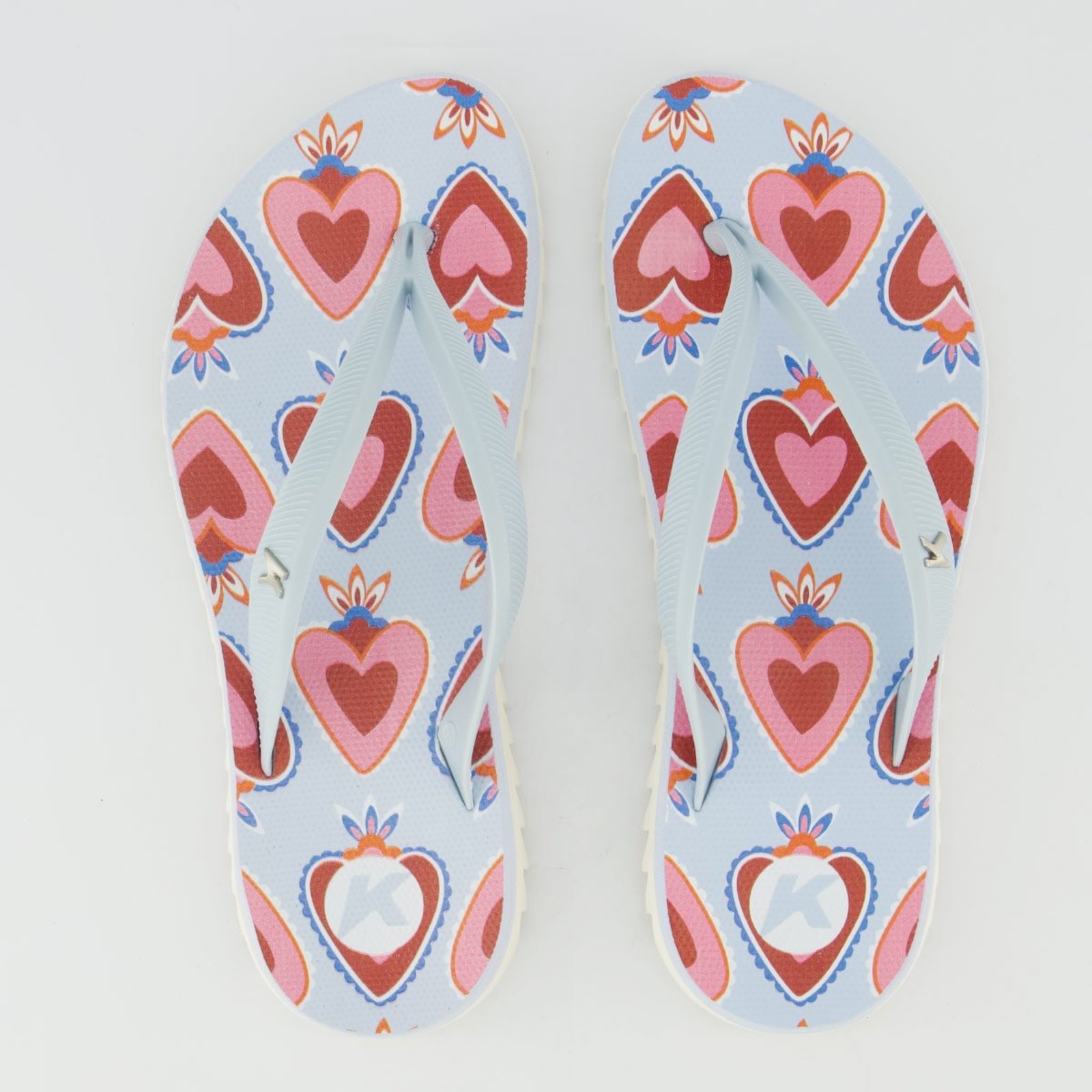 Chinelo Kenner Ibiza Encanto Feminino Estampado Azul