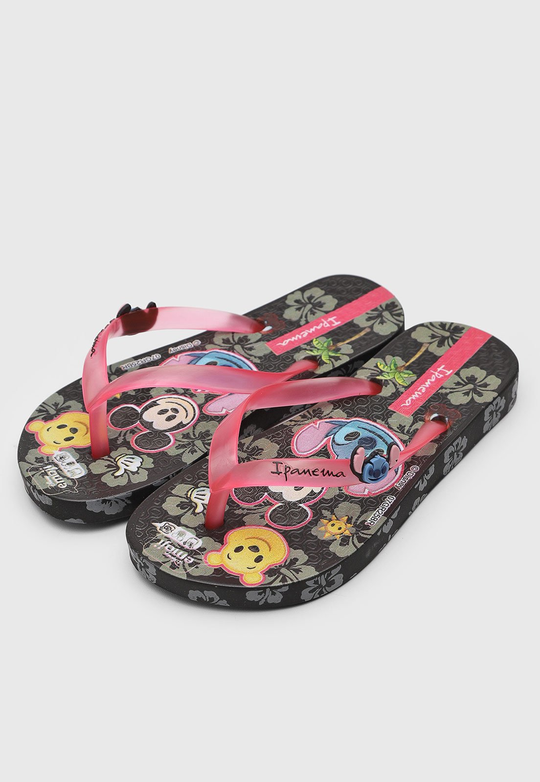 Vista 3 Infantil - Chinelo Ipanema Disney Joy Mickey Ipanema Kids rosa Ipanema Kids rosa