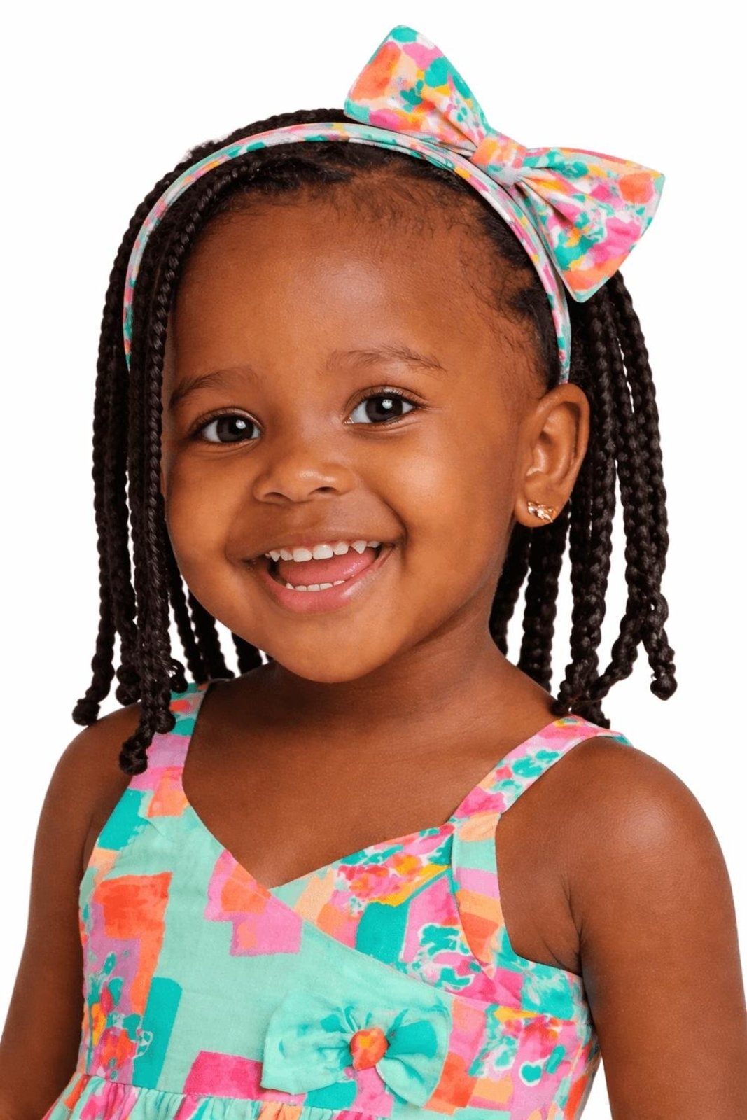 Infantil - Arco Menina Borboflores Alphabeto Rosa