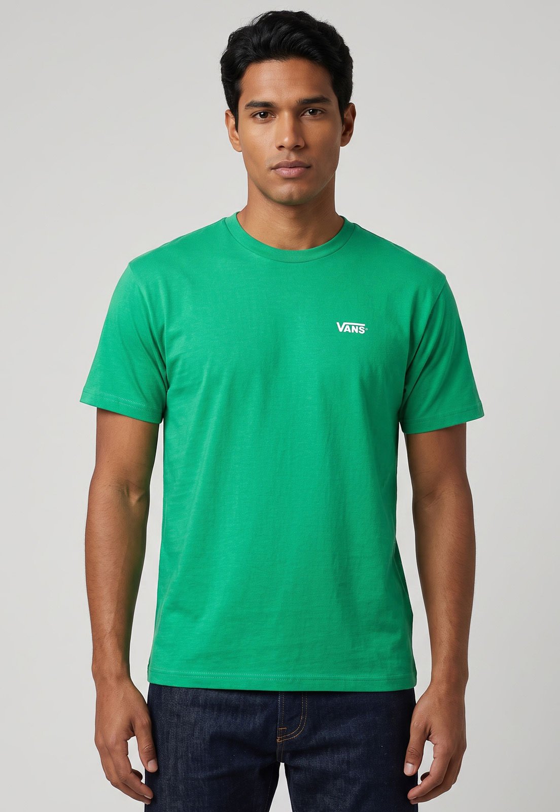 Camiseta Masculina Vans New Left Chest SS Tee Verde