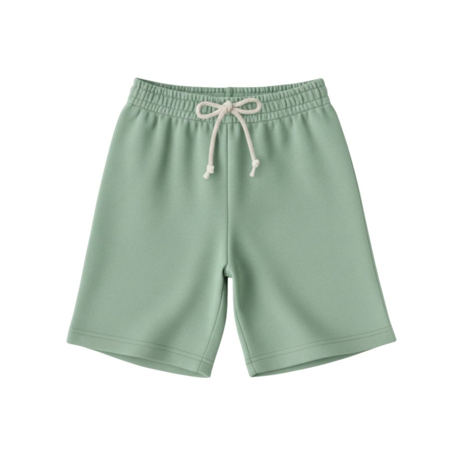 Vista 2 Infantil - Shorts Menino Verão em Moletom com Cadarço ROSA AZUL KIDS verde ROSA AZUL KIDS verde