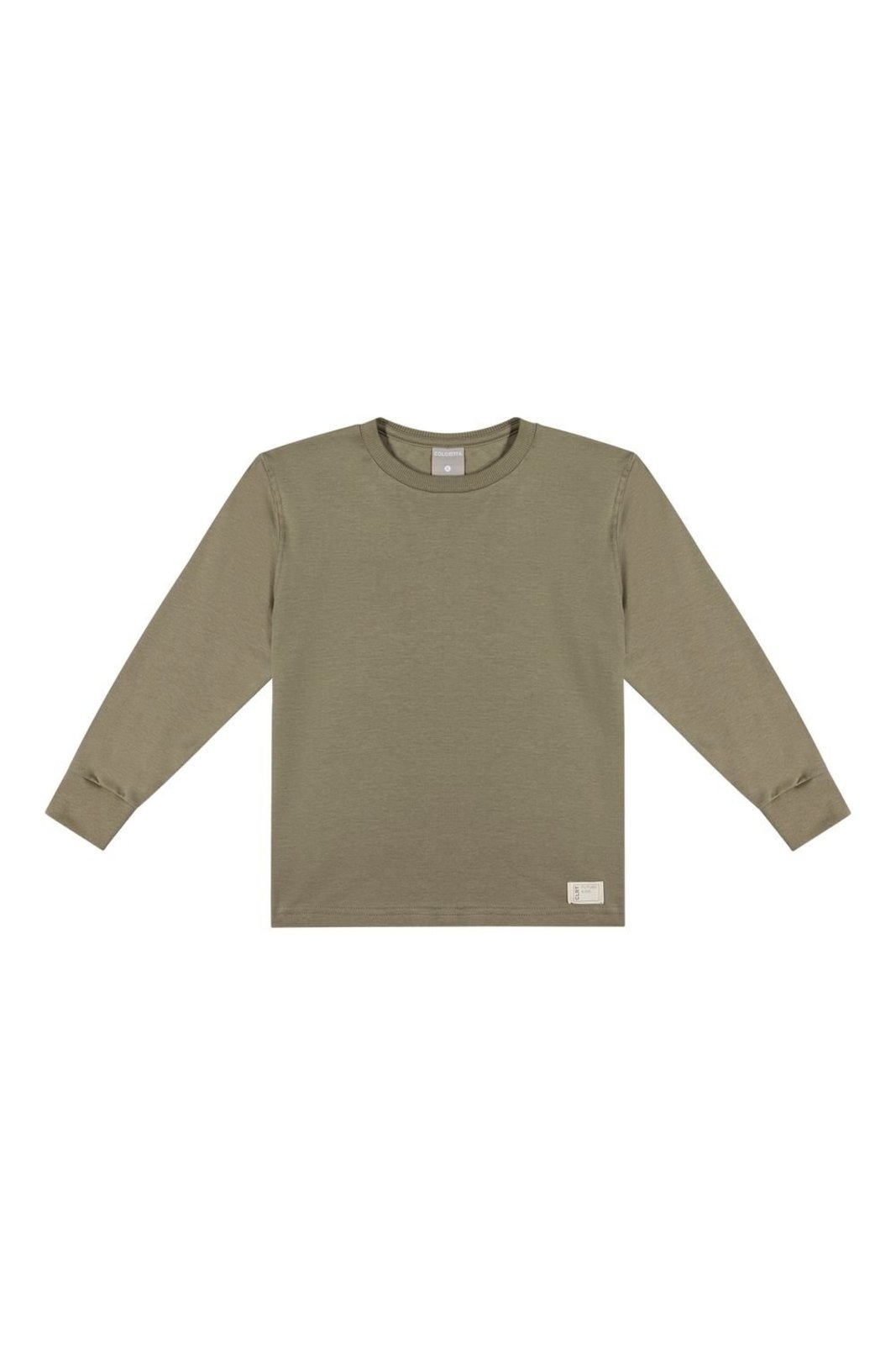 Infantil - Camiseta Longa Menino Suedine Colorittá Verde