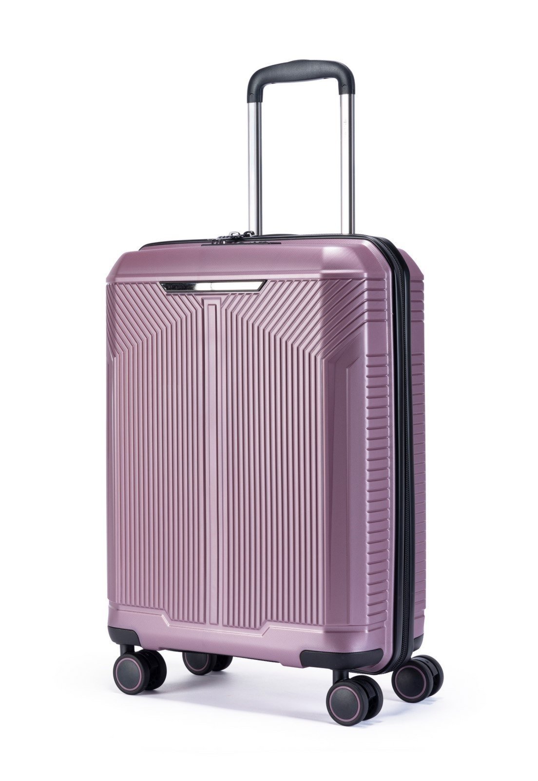 Mala De Viagem P Bordo Primicia Rosa Cadeado Senha TSA Anac ABS Resistente Bagagem