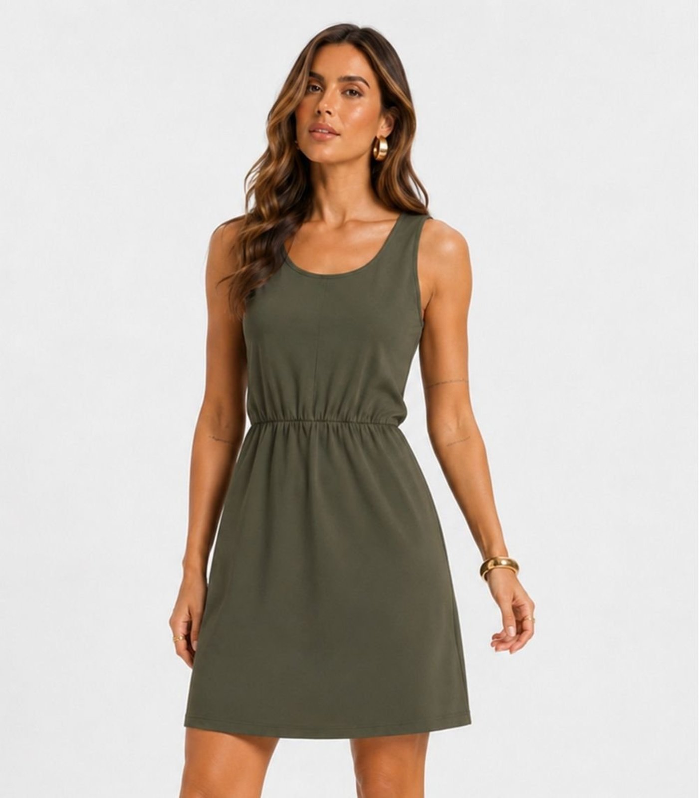 Vestido Feminino Curto Infinita Cor Verde