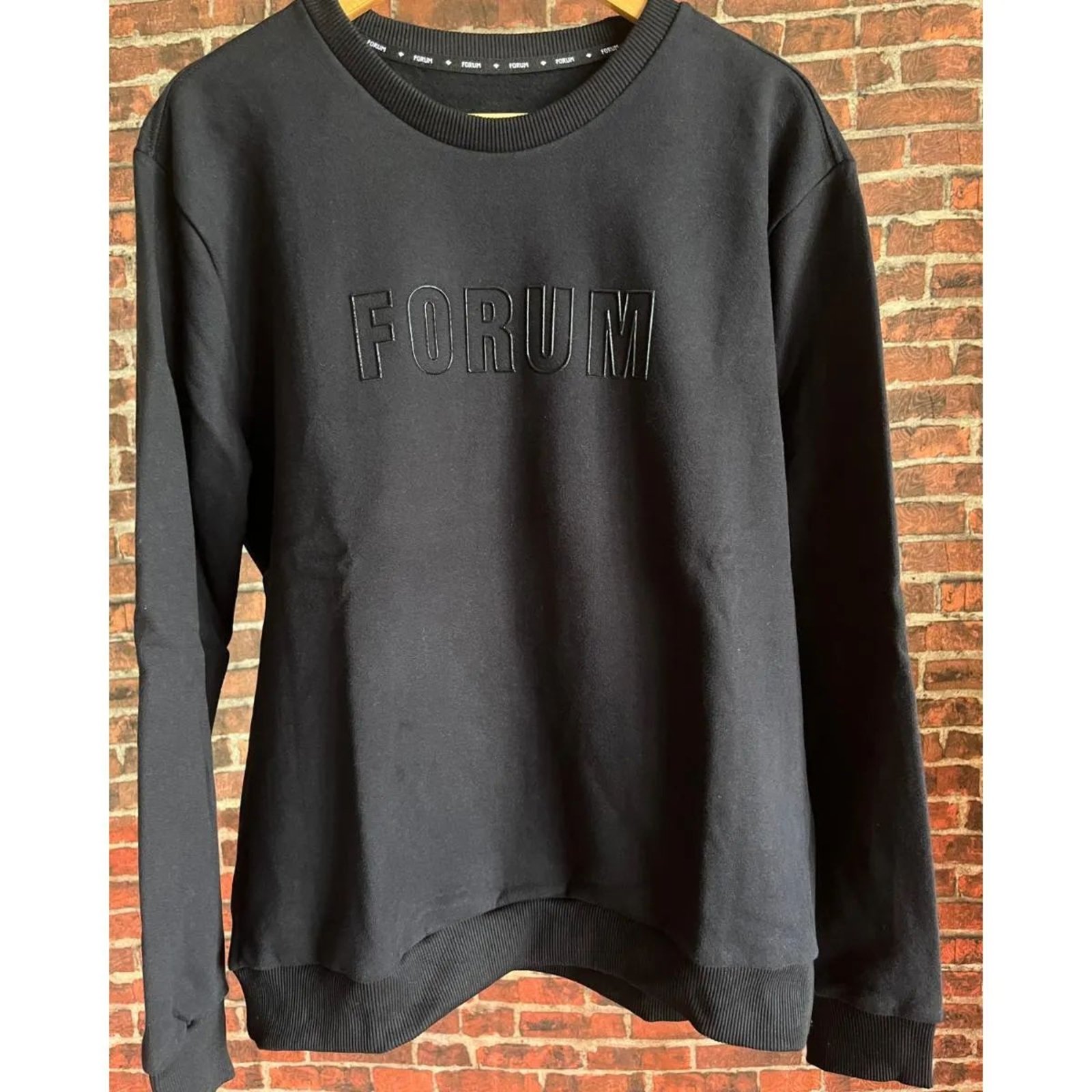 Blusão Moletom Forum Marrom Nobuck