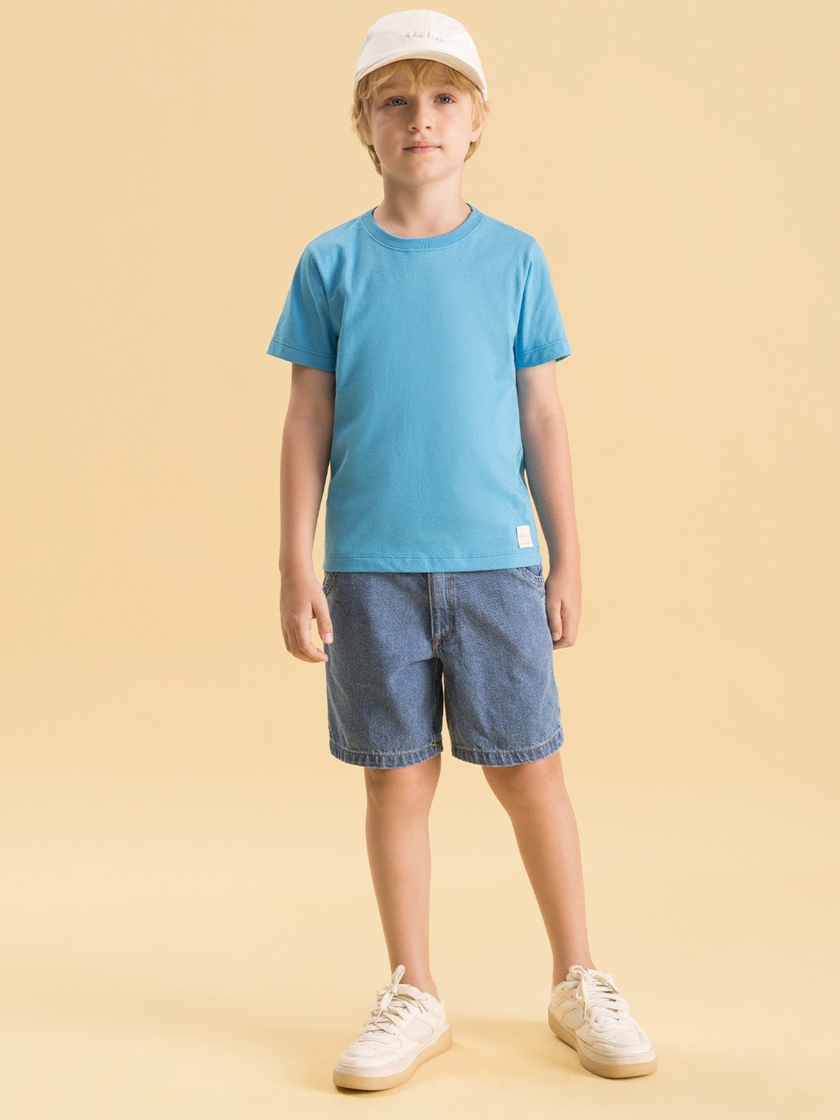 Infantil – Camiseta Menino Bugbee em Meia Malha