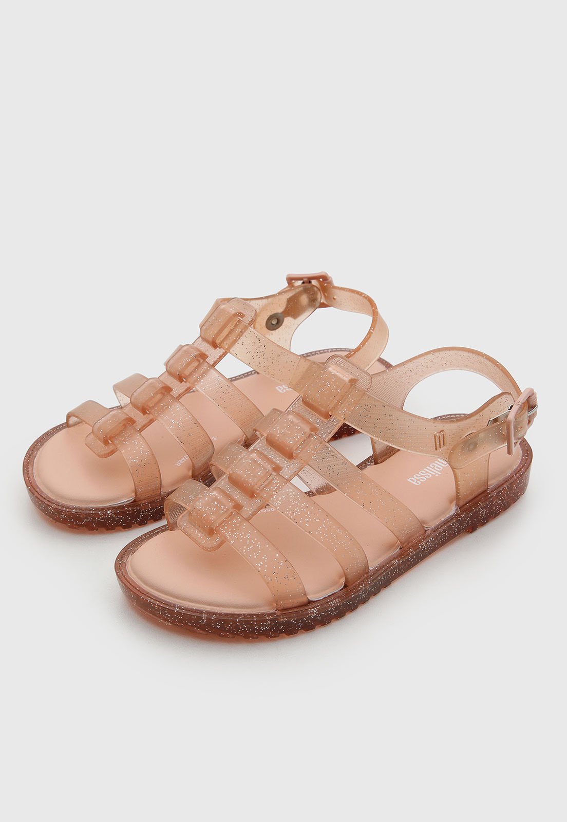 Infantil - Sandália Mini Melissa Transparente Nude
