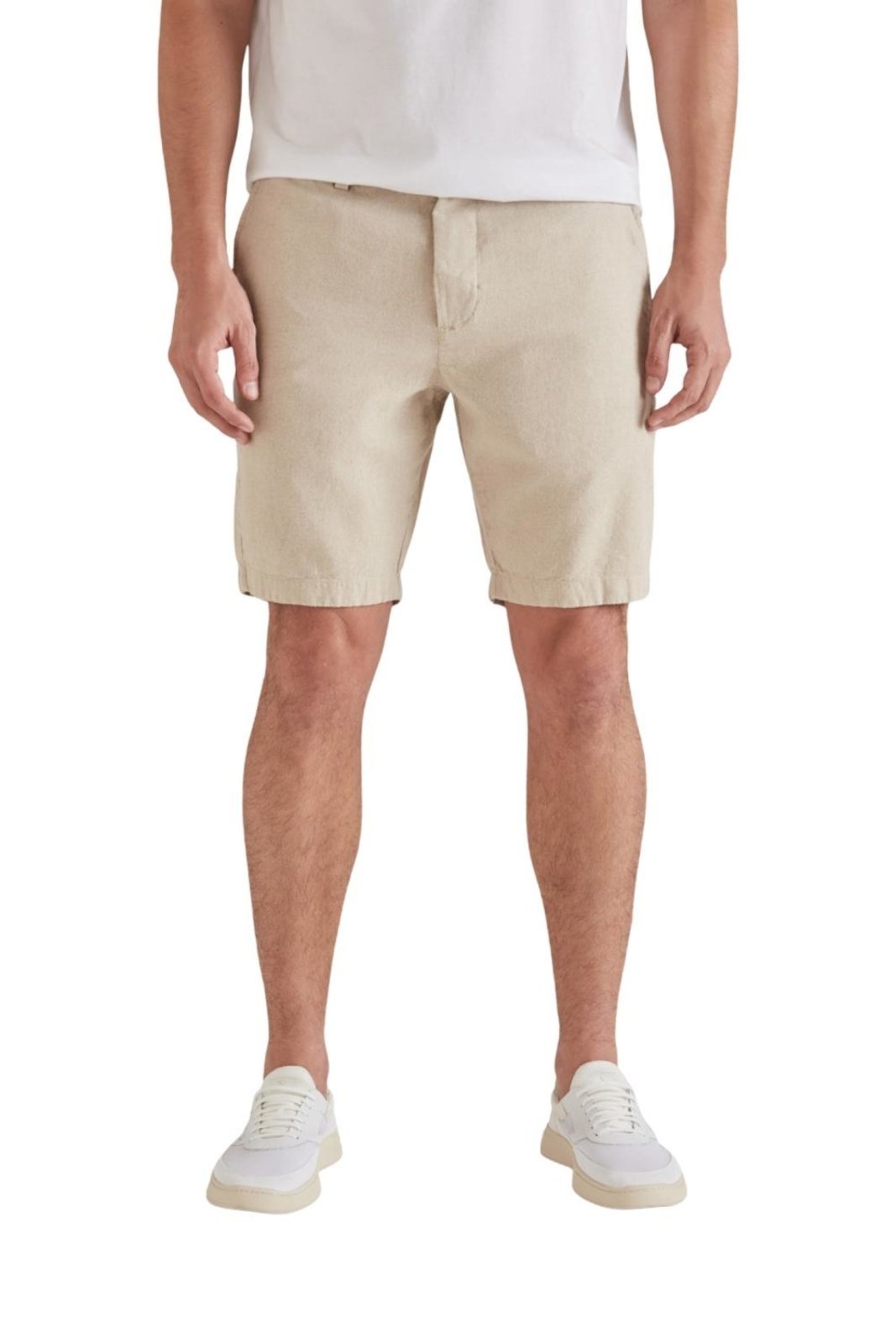 Bermuda Casual Linho Ii Reserva Bege
