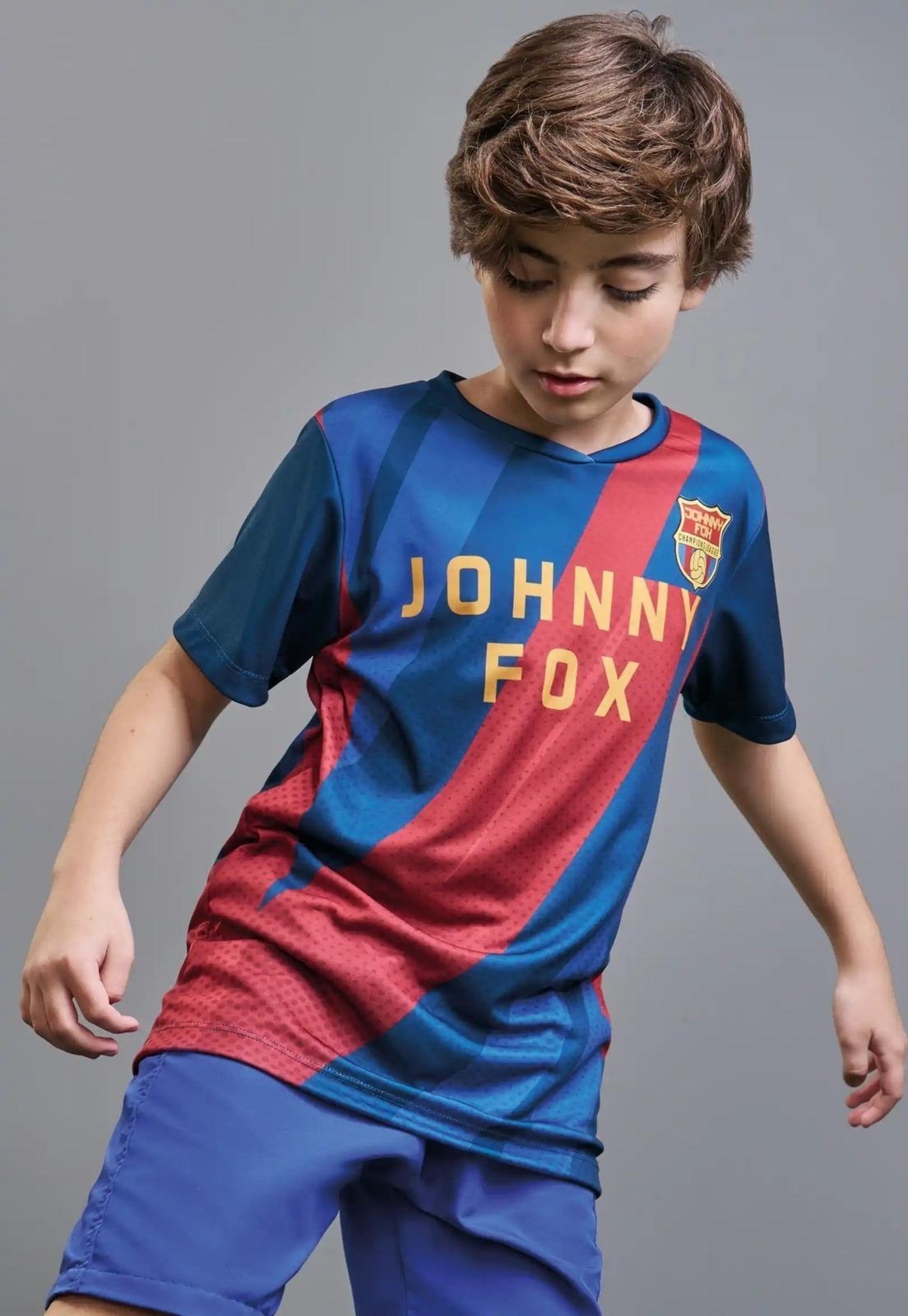 Infantil - Camiseta Futbol Dryfit Menino Jhonny Fox 10 Unico